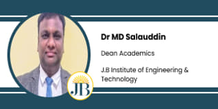 Dr MD Salauddin, Dean Academics in J.B Institute of Engineering & Technology, Hyderabad